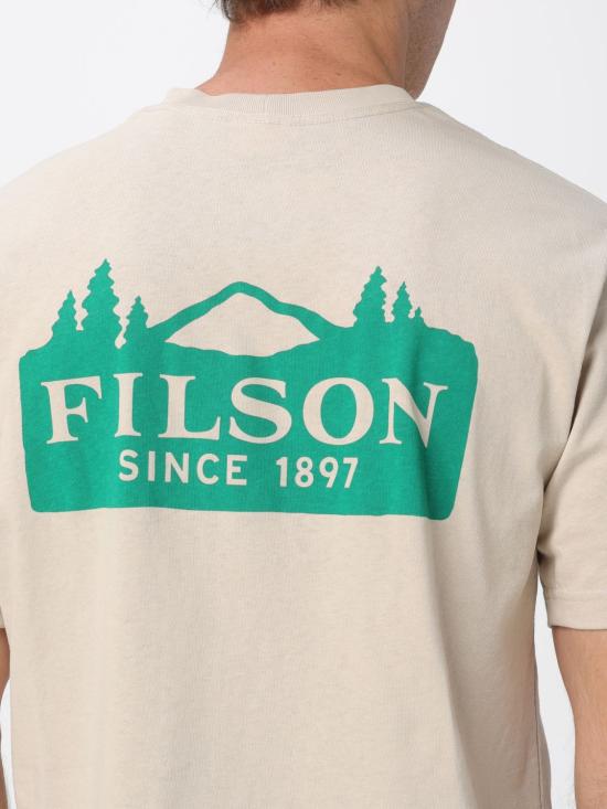 25FW 필슨 반팔 티셔츠 FMTEE0131K0077 132 Ivory - FILSON