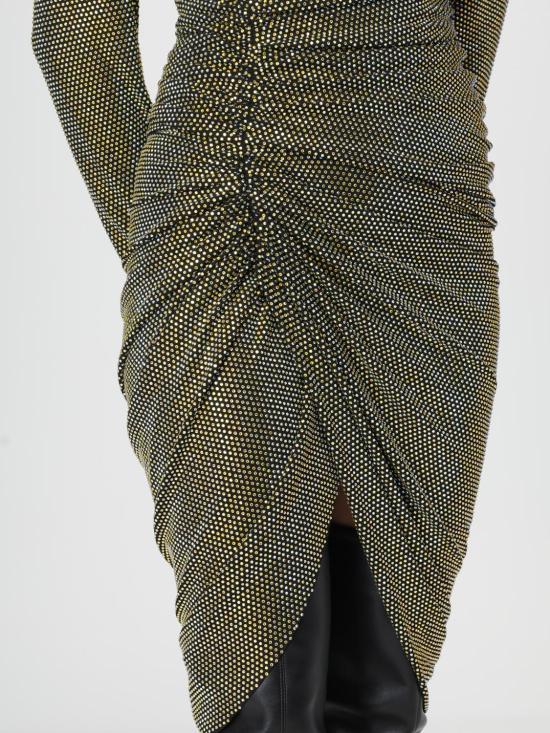 25FW 알렉산드레 보티에 롱 원피스 223DR1747B1029A LEMONTONIC Yellow - ALEXANDRE VAUTHIER