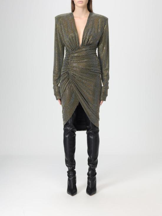 25FW 알렉산드레 보티에 롱 원피스 223DR1747B1029A LEMONTONIC Yellow