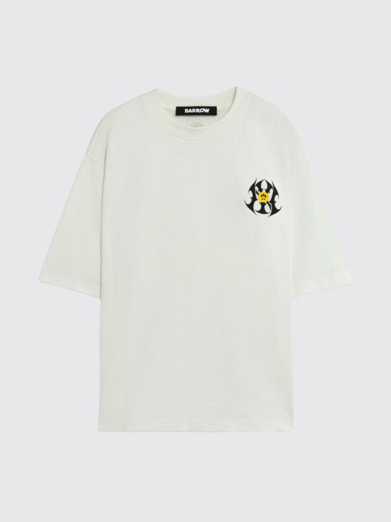 25FW 바로우 반팔 티셔츠 F5BWUATH037 002 White - BARROW