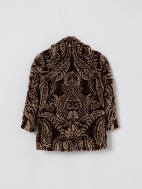 25FW [키즈] 에트로 코트 GX2A77U0219 322BG Brown - ETRO