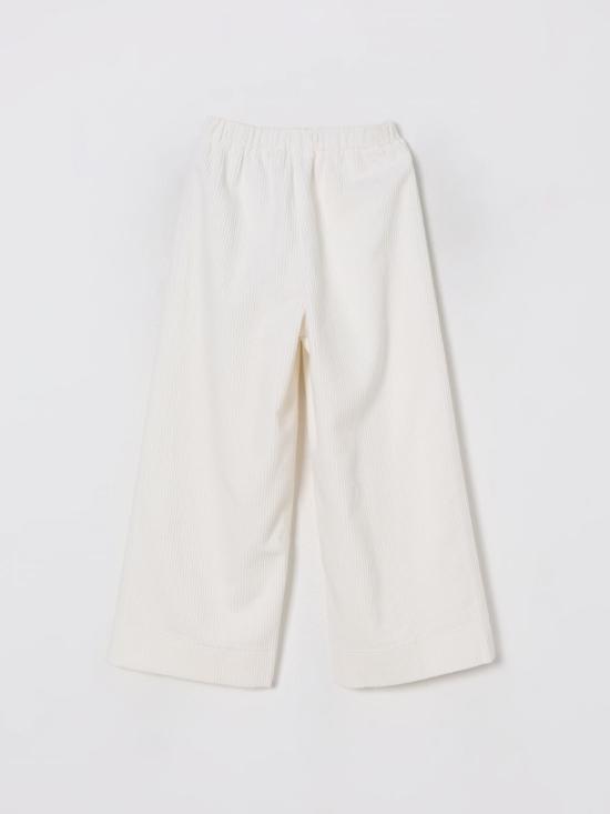 25FW [키즈] 일 구포 트레이닝/조거 팬츠 A25GPL0004V6012 100 Milk - IL GUFO