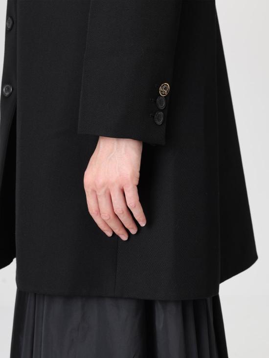 25FW 모스키노 코트 06105437 0555 Black - MOSCHINO