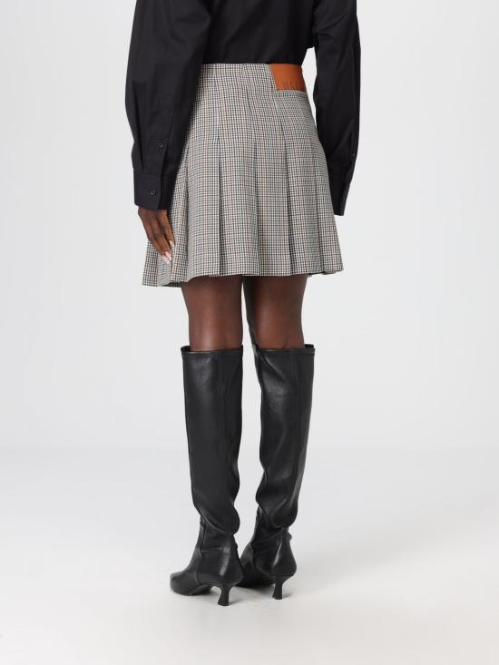 25FW 엠에스지엠 숏 스커트 3941MDD14P257619 02 White - MSGM