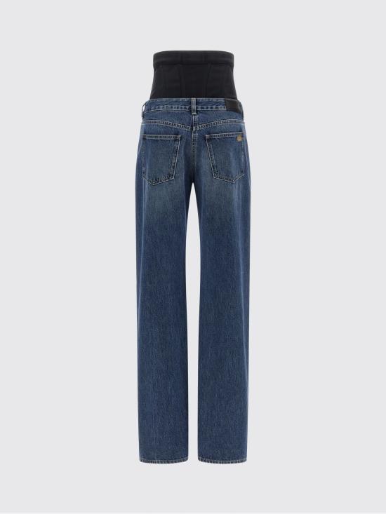 25FW 엘리자베타프랜치 데님 팬츠 PJ15I EI1 Blue - ELISABETTA FRANCHI