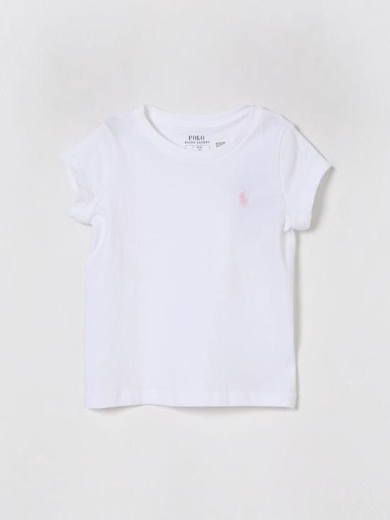 25FW [키즈] 폴로 랄프로렌 티셔츠 312833549 064 White