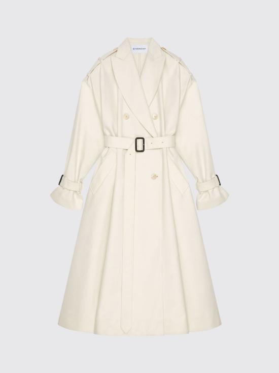 25FW 지방시 코트 BW00S21632 105 White