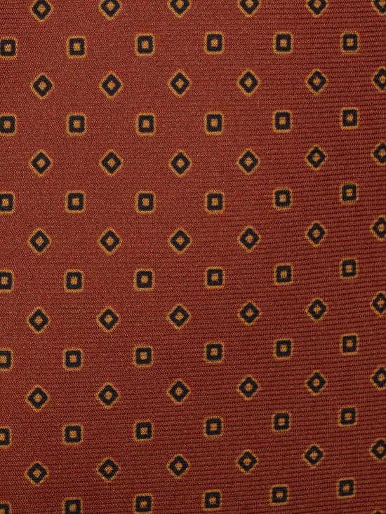 25FW 키톤 넥타이 UCRVKRC06L64 04 Orange - KITON