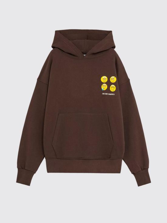 25FW 바로우 긴팔 티셔츠 F5BWUAHS084 308 Brown - BARROW