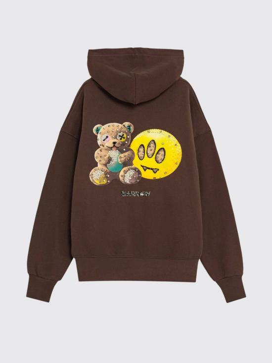 25FW 바로우 긴팔 티셔츠 F5BWUAHS084 308 Brown - BARROW