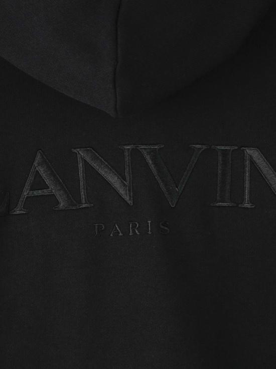25FW [키즈] 랑방 풀오버 N30298 09B Black - LANVIN