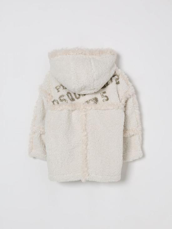 25FW [키즈] 디스퀘어드2 코트 DQ3045D0AE7 DQ102 Yellow Cream - DSQUARED2