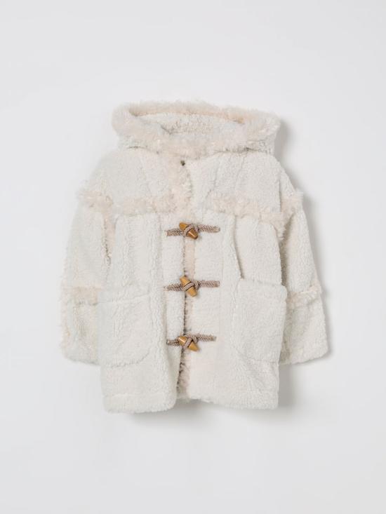 25FW [키즈] 디스퀘어드2 코트 DQ3045D0AE7 DQ102 Yellow Cream