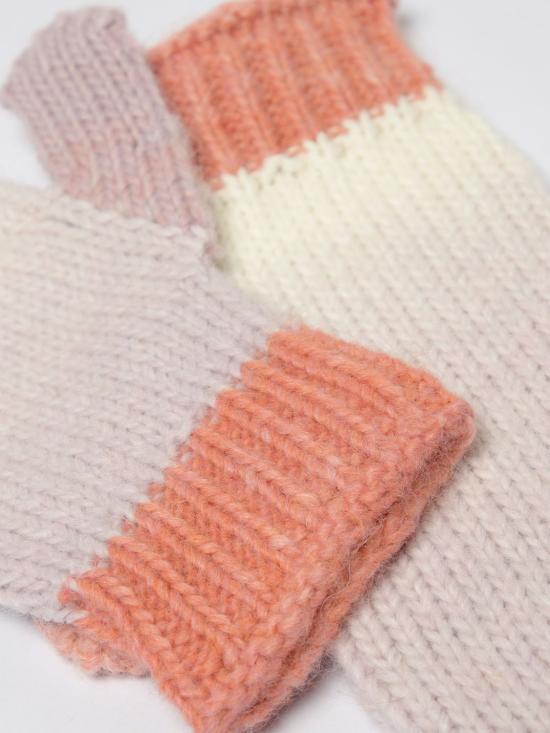 25FW [키즈] 일 구포 장갑 A25GGU0004EM914 337 Pink - IL GUFO