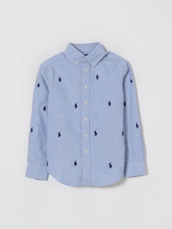 25FW [키즈] 폴로 랄프로렌 셔츠 323878876 001 Blue