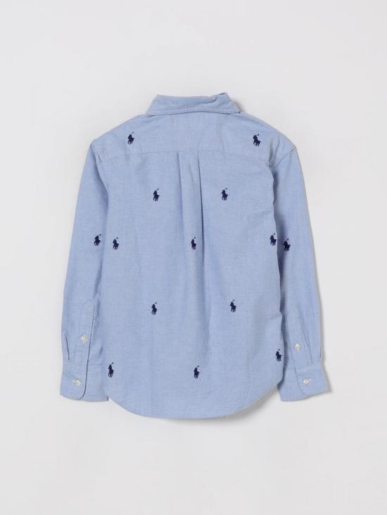 25FW [키즈] 폴로 랄프로렌 셔츠 323878876 001 Blue - POLO RALPH LAUREN