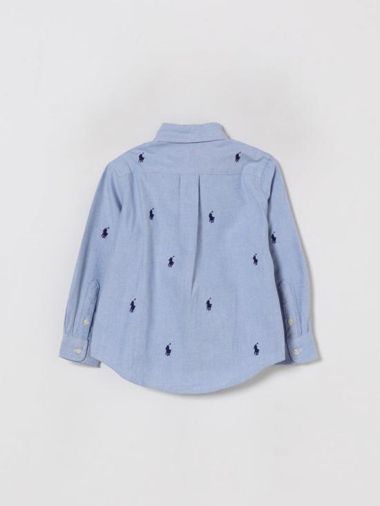 25FW [키즈] 폴로 랄프로렌 셔츠 322878876 001 Blue - POLO RALPH LAUREN