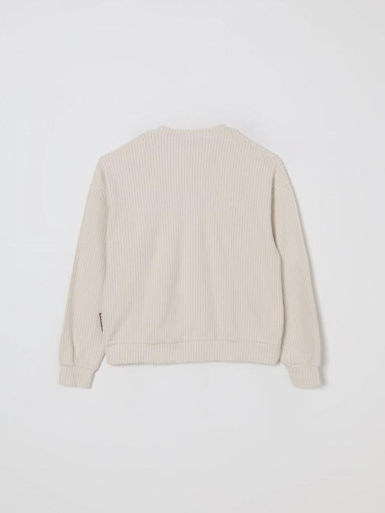 25FW [키즈] 디스퀘어드2 풀오버 DQ2999D0AE3 DQ102 Yellow Cream - DSQUARED2