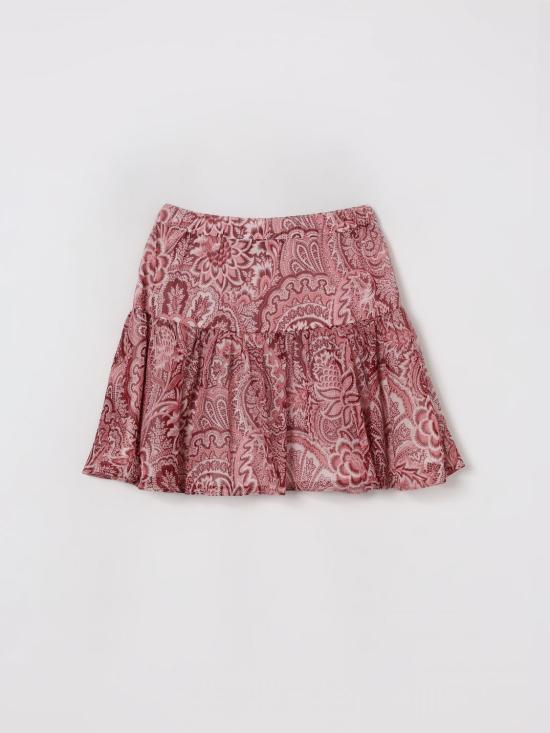 25FW [키즈] 에트로 스커트 GX7A40K0244 416RS Red - ETRO