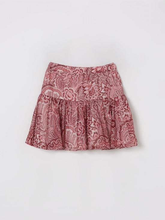 25FW [키즈] 에트로 스커트 GX7A40K0244 416RS Red