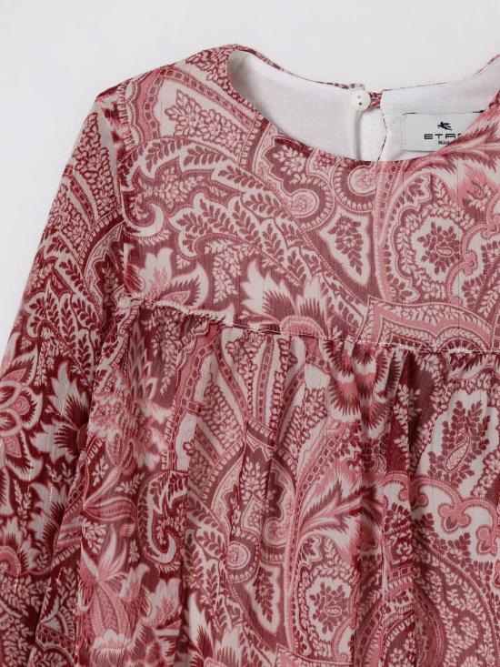 25FW [키즈] 에트로 셔츠 GX5A10K0244 416RS Red - ETRO
