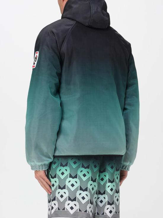 25FW 카사블랑카 자켓 MPF25JK394 01 Gnawed Blue - CASABLANCA