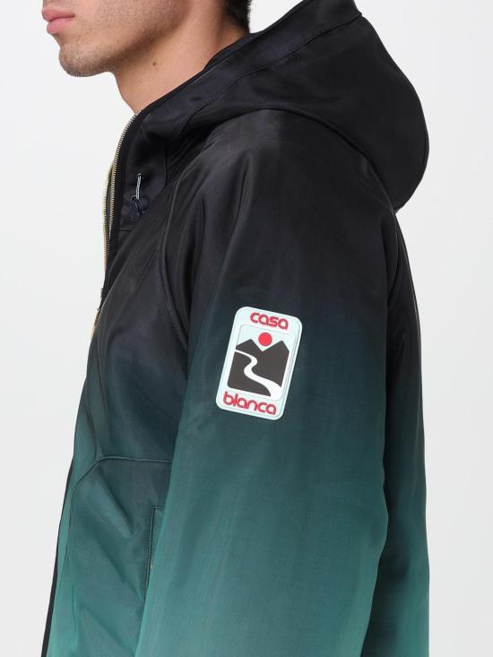 25FW 카사블랑카 자켓 MPF25JK394 01 Gnawed Blue - CASABLANCA