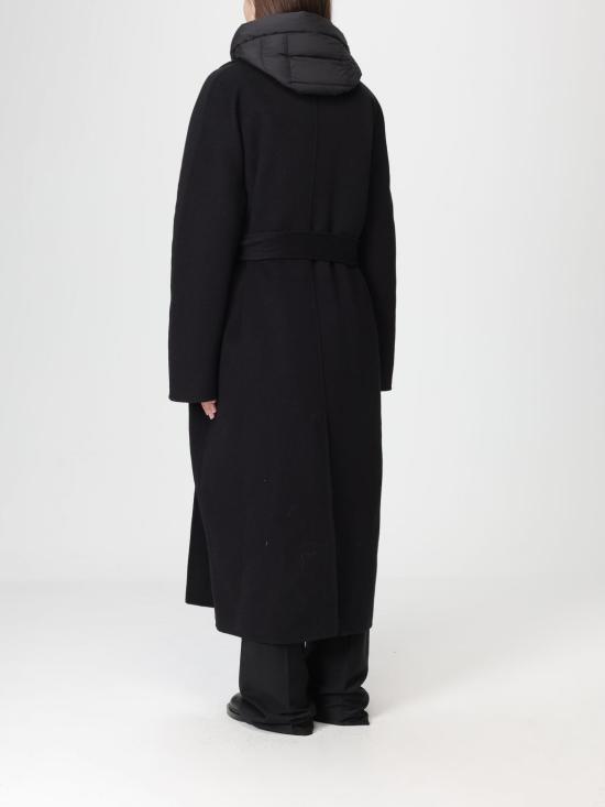 25FW 무레르 코트 MODCA100237 U0001 Black - MOORER