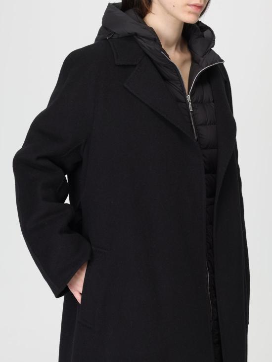 25FW 무레르 코트 MODCA100237 U0001 Black - MOORER