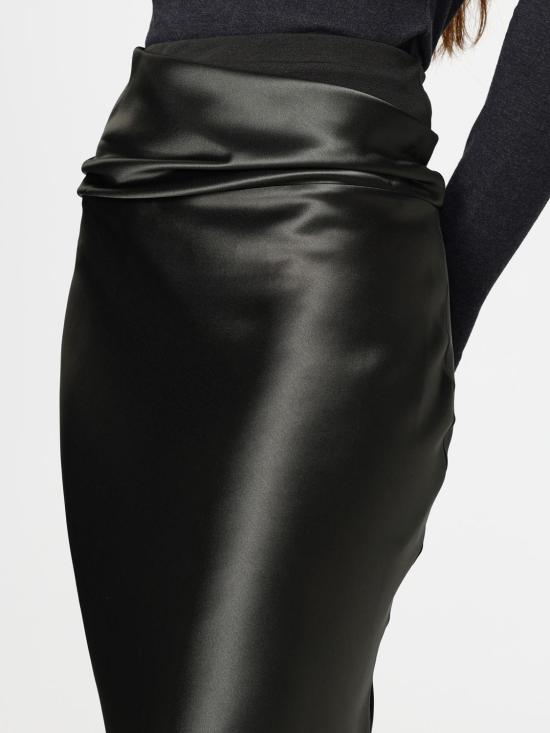 25FW 나누슈카 롱 스커트 NW25PFSK02669 DARK GREEN ANTHRACIT Green - NANUSHKA