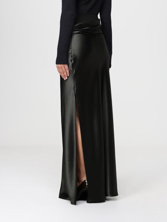 25FW 나누슈카 롱 스커트 NW25PFSK02669 DARK GREEN ANTHRACIT Green - NANUSHKA