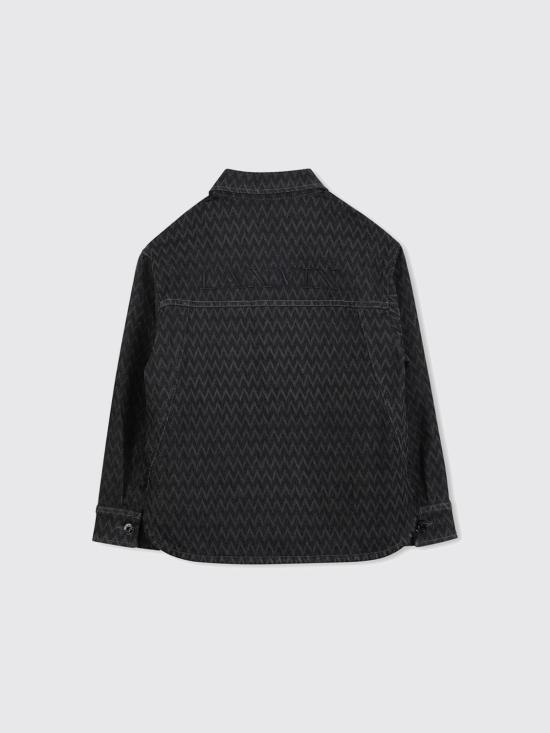25FW [키즈] 랑방 셔츠 N30290 Z11 Black - LANVIN