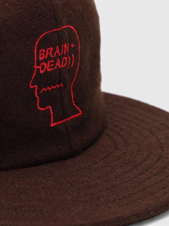 25FW 브레인데드 볼캡 BDW24H010047 BR Brown - BRAIN DEAD
