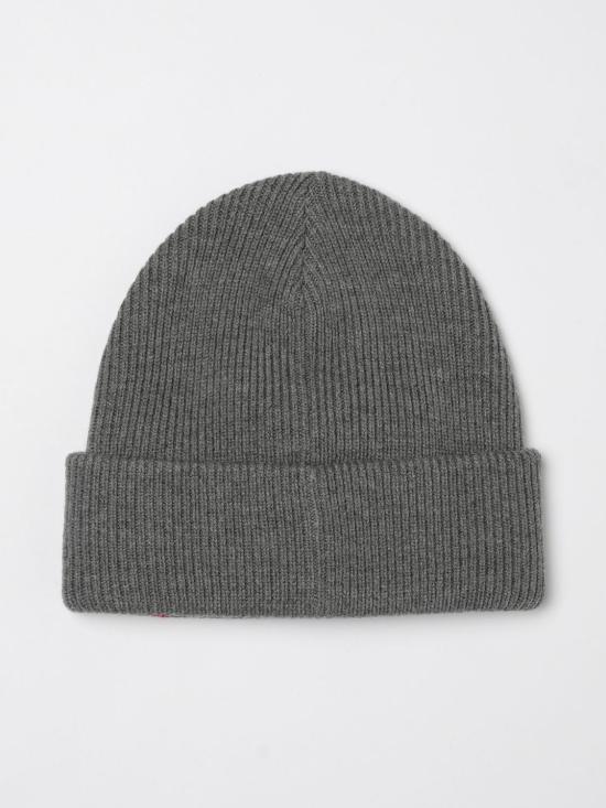 25FW 구찌 웹 디테일 울 비니 8341924G200 1100 Grey - GUCCI