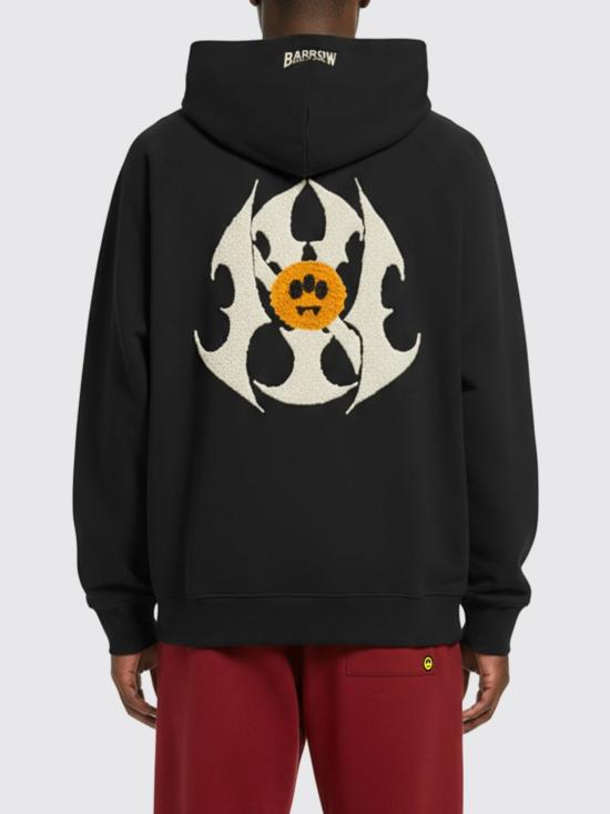 25FW 바로우 긴팔 티셔츠 F5BWUAHS040 110 Black - BARROW