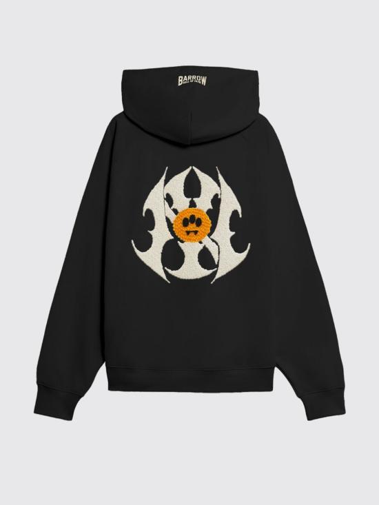 25FW 바로우 긴팔 티셔츠 F5BWUAHS040 110 Black - BARROW