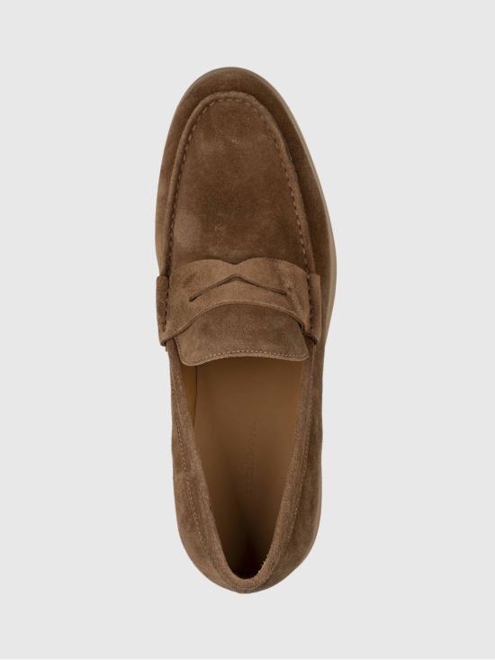 25FW 키톤 로퍼 USSA337N01279 06 Brown - KITON