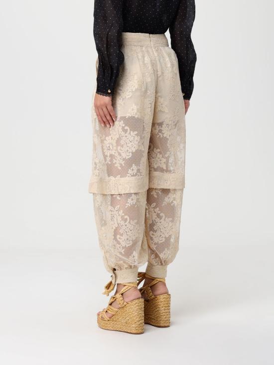 25FW 짐머만 팔라초 팬츠 6206PF251 CRM White - ZIMMERMANN