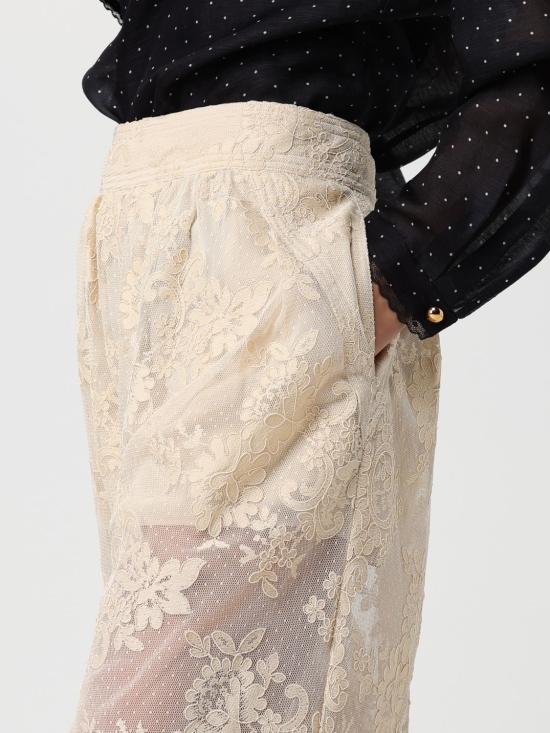 25FW 짐머만 팔라초 팬츠 6206PF251 CRM White - ZIMMERMANN