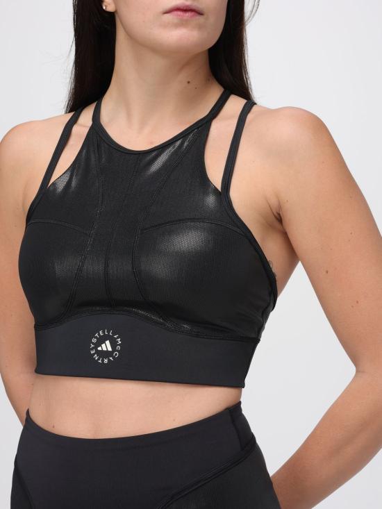 25FW 아디다스 바이 스텔라매카트니 탑 JM6089 Black - ADIDAS BY STELLA MCCARTNEY