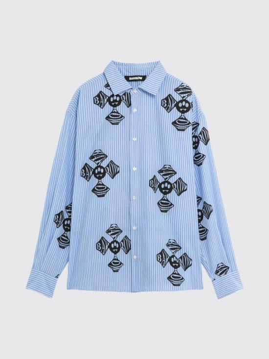 25FW 바로우 긴팔 셔츠 F5BWUASI062 054 Sky Blue - BARROW