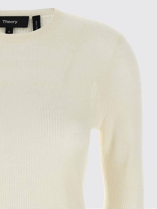 25FW 띠어리 스웨터 P0513707 Q3W White - THEORY