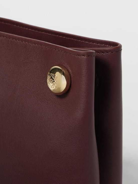 25FW 로에베 토트백 CANBSPPX01 7240 Burgundy - LOEWE