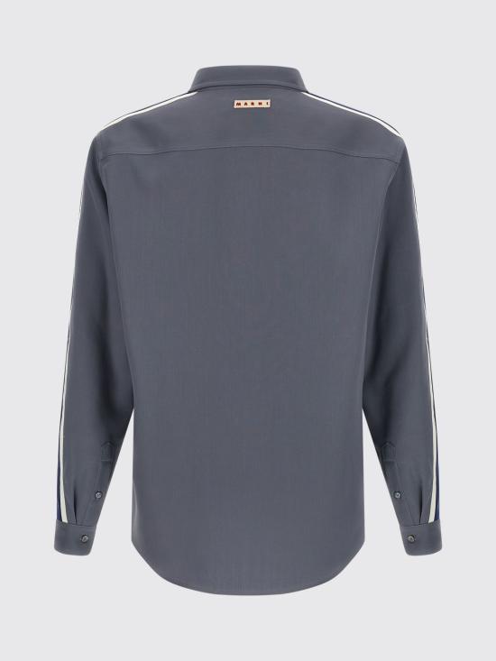 25FW 마르니 긴팔 셔츠 CUMU0352QXUTWA32 00N55 Grey - MARNI
