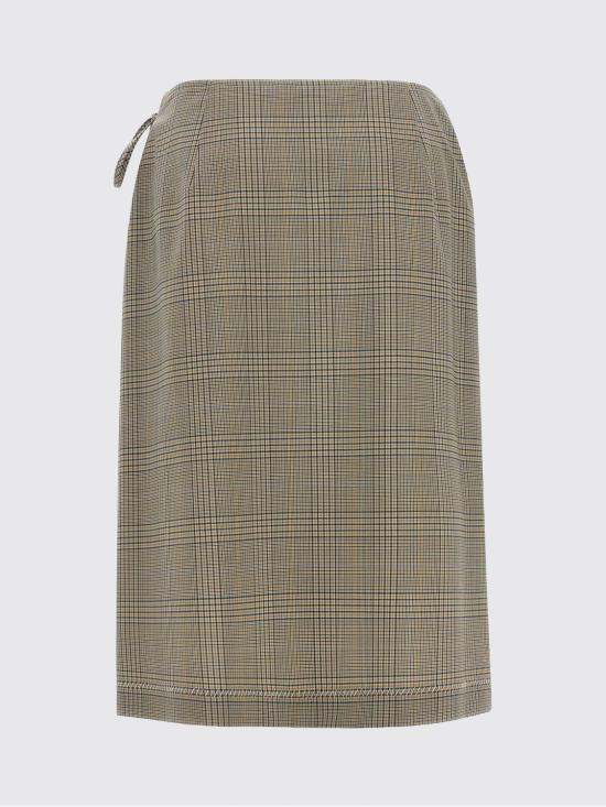 25FW 마르니 미디 스커트 GOMA0741A1UTP794 CHW25 Grey - MARNI