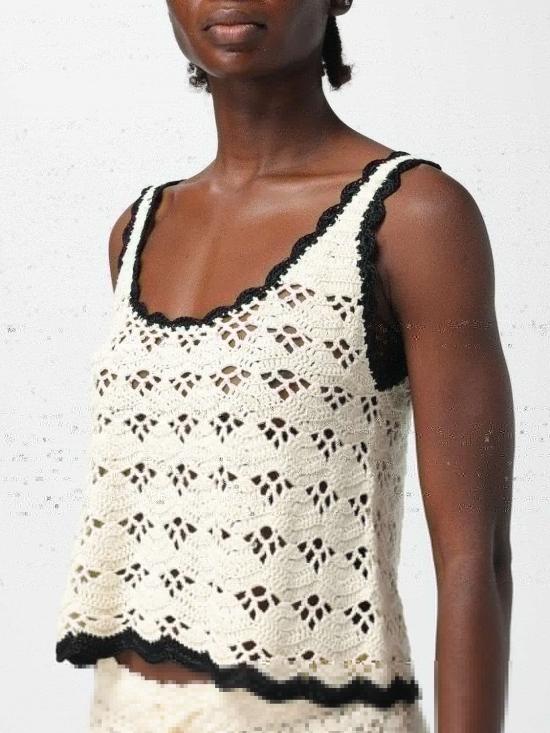 25FW 짐머만 블라우스 3549TSS251 CRBL Beige - ZIMMERMANN