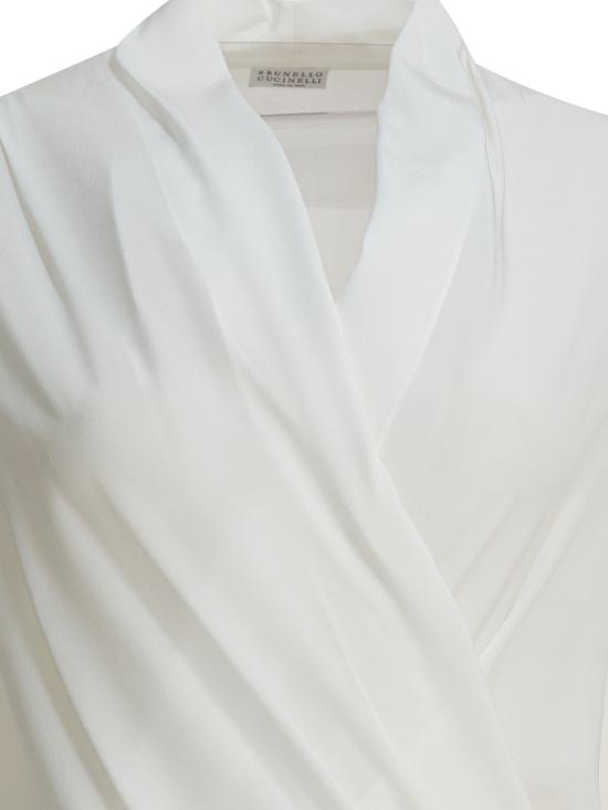 25FW 브루넬로 쿠치넬리 셔츠 MB993ED612C600 WHITE - BRUNELLO CUCINELLI