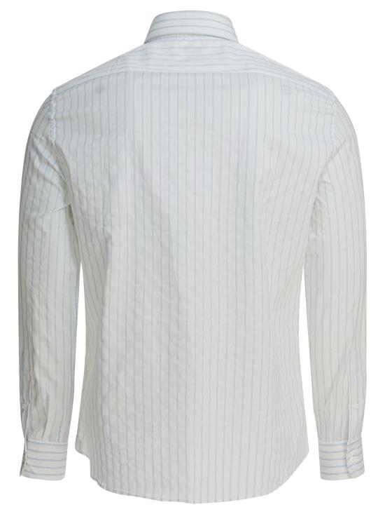 25FW 브루넬로 쿠치넬리 긴팔 셔츠 MM6360627C013 WHITE - BRUNELLO CUCINELLI