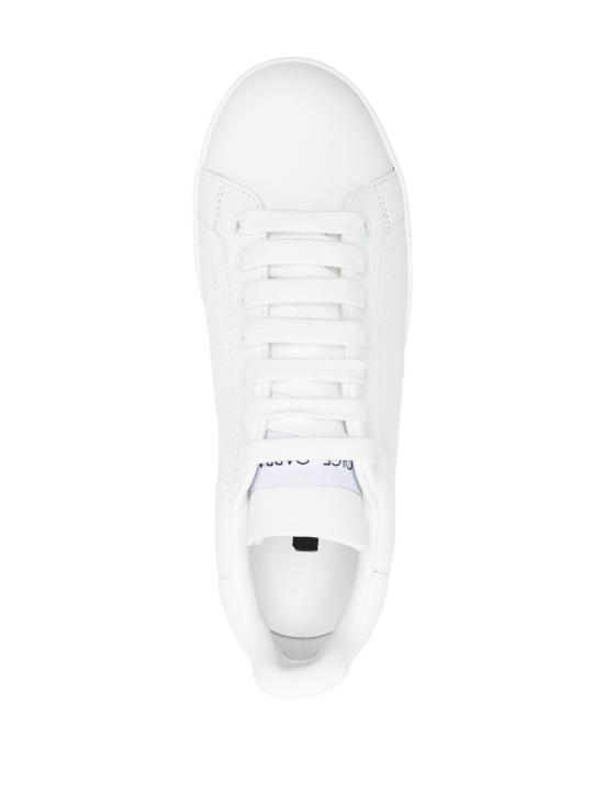 26SS 돌체앤가바나 카프스킨 포르토피노 스니커즈 CK1544A1065 80001 WHITE - DOLCE & GABBANA