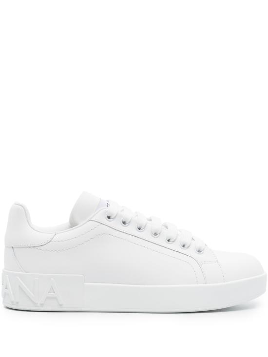26SS 돌체앤가바나 카프스킨 포르토피노 스니커즈 CK1544A1065 80001 WHITE